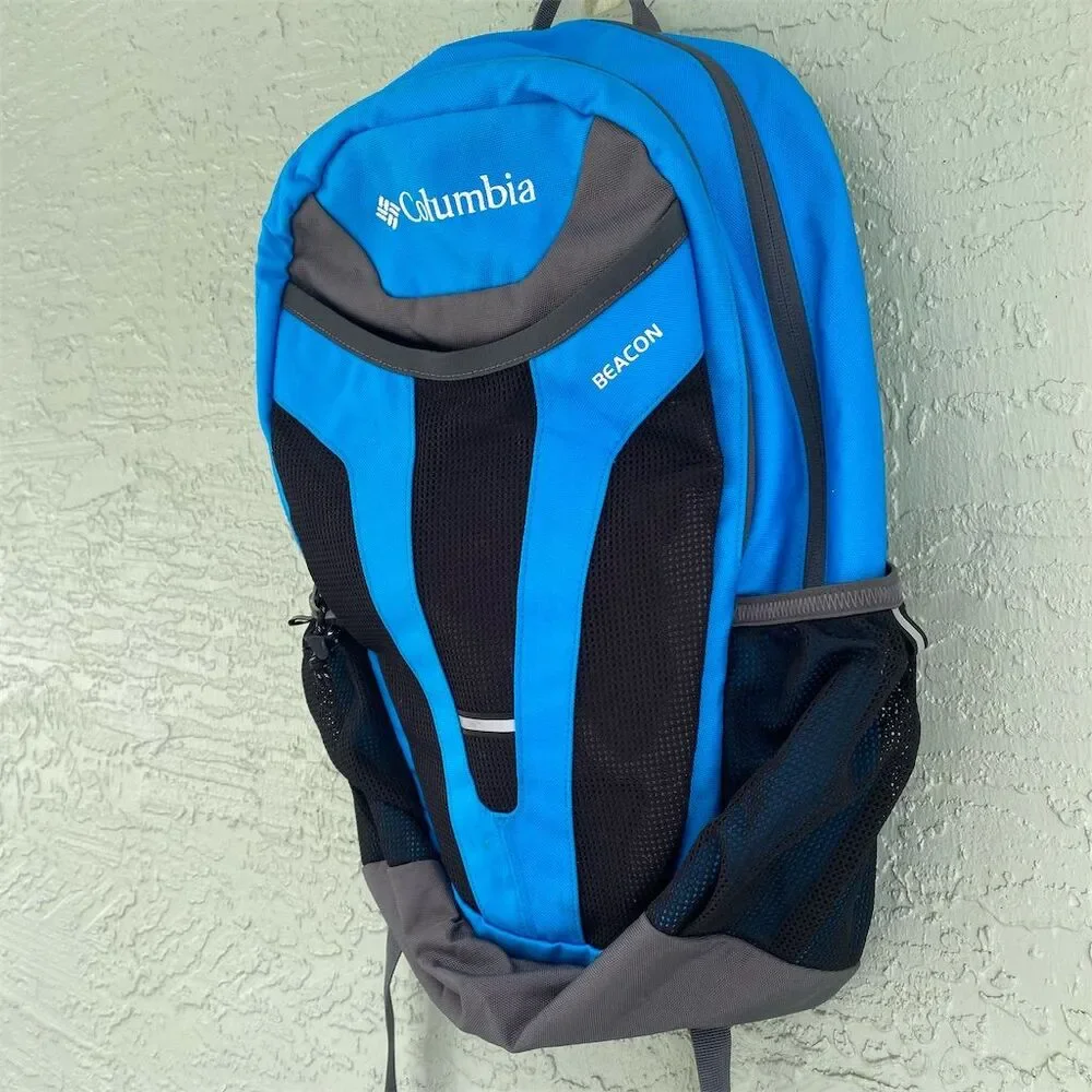 Columbia Beacon Daypack Backpack Blue 24L Unisex Everyday Use